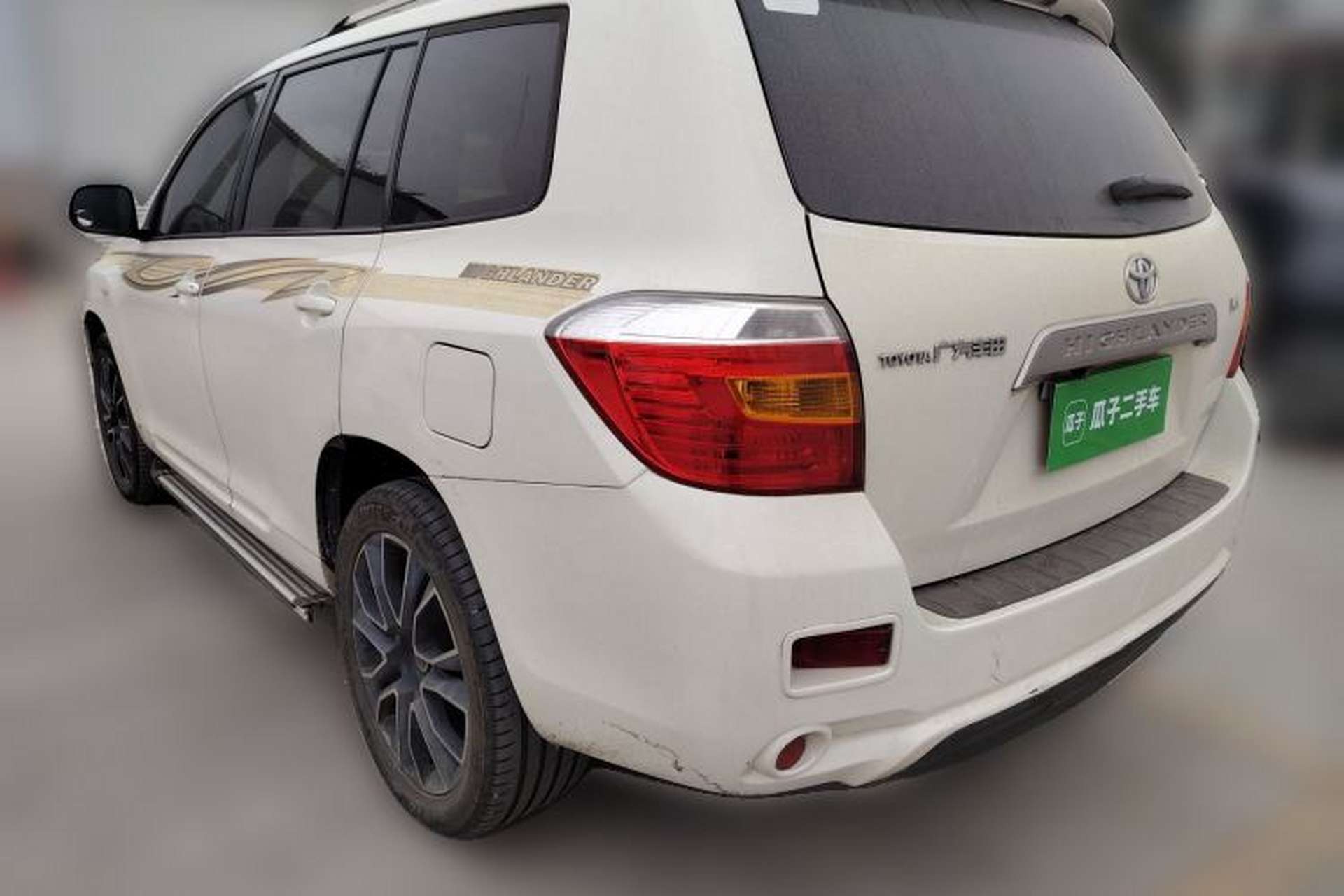 Used Toyota Highlander 2009 3.5L 4x4 7-Seater Elite Edition Rear Left 45 Deg