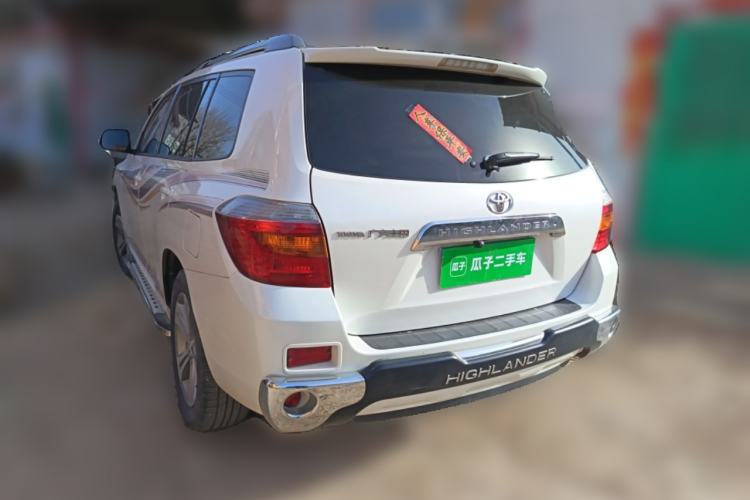 Used Toyota Highlander 2009 2.7L Two-Wheel Drive 7-Seater Luxury Edition Rear Left 45 Deg