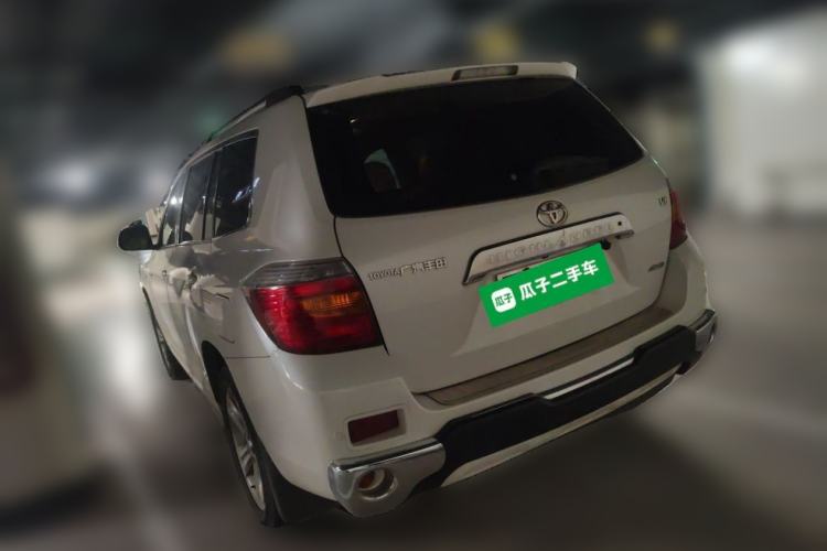 Used Toyota Highlander 2009 3.5L 4x4 7-Seater Luxury Edition Rear Left 45 Deg