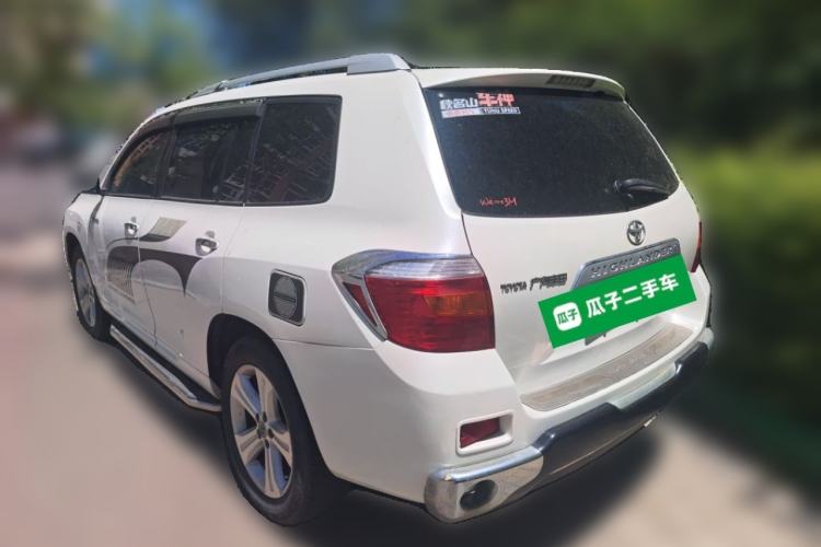 Used Toyota Highlander 2009 2.7L 2WD 7-Seater Elite Edition Rear Left 45 Deg
