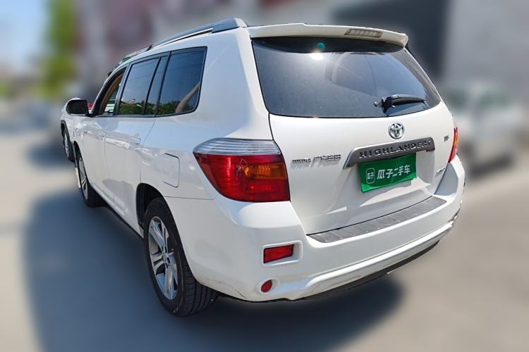 Used Toyota Highlander 2009 3.5L 4x4 7-Seater Luxury Edition Rear Left 45 Deg