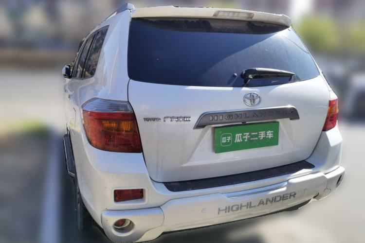 Used Toyota Highlander 2009 2.7L Two-Wheel Drive 7-Seater Luxury Edition Rear Left 45 Deg