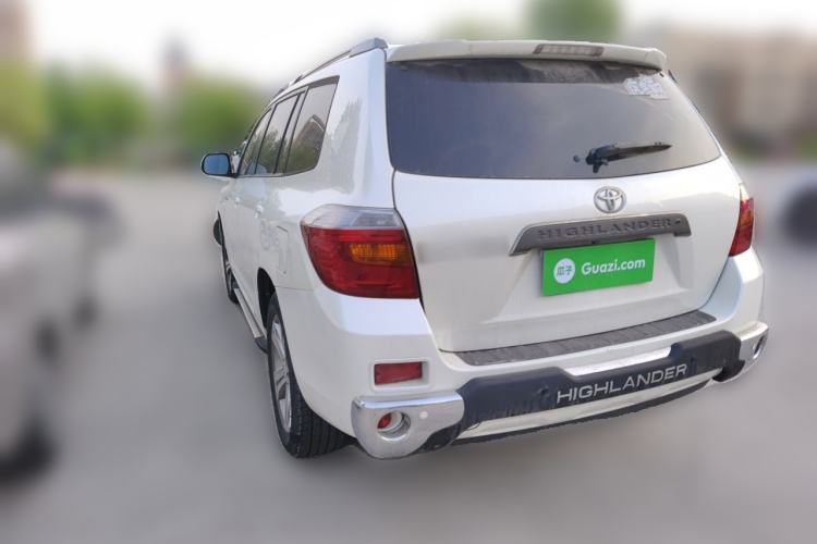Used Toyota Highlander 2009 2.7L Two-Wheel Drive 7-Seater Luxury Edition Rear Left 45 Deg