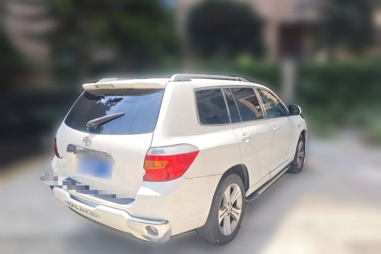 Used Toyota Highlander 2009 2.7L Two-Wheel Drive 7-Seater Luxury Edition Rear Right 45 Deg