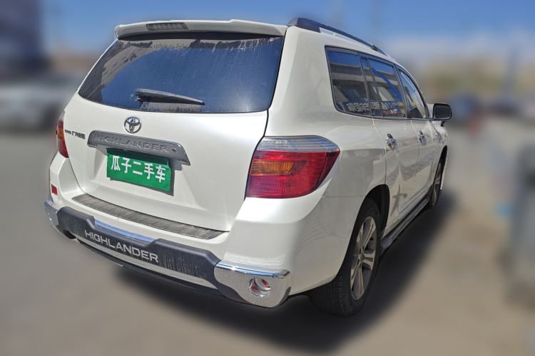 Used Toyota Highlander 2009 2.7L Two-Wheel Drive 7-Seater Luxury Edition Rear Right 45 Deg