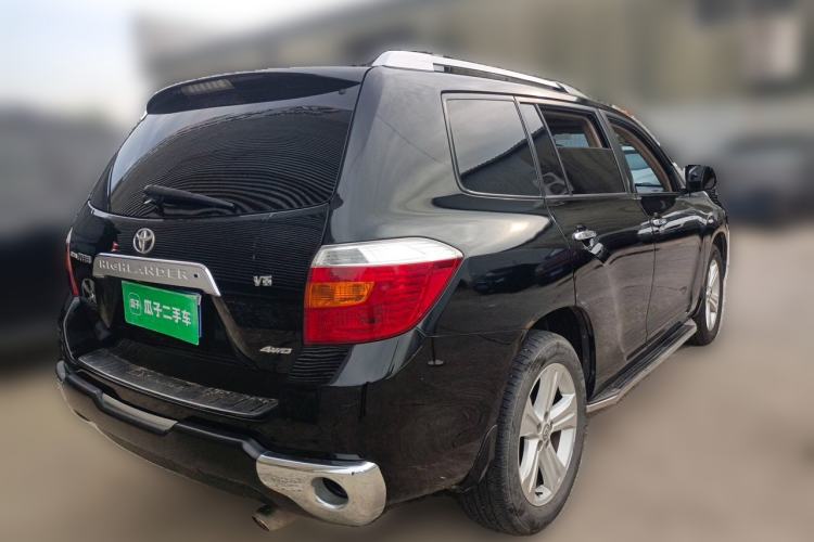 Used Toyota Highlander 2009 3.5L 4x4 7-Seater Supreme Edition Rear Right 45 Deg