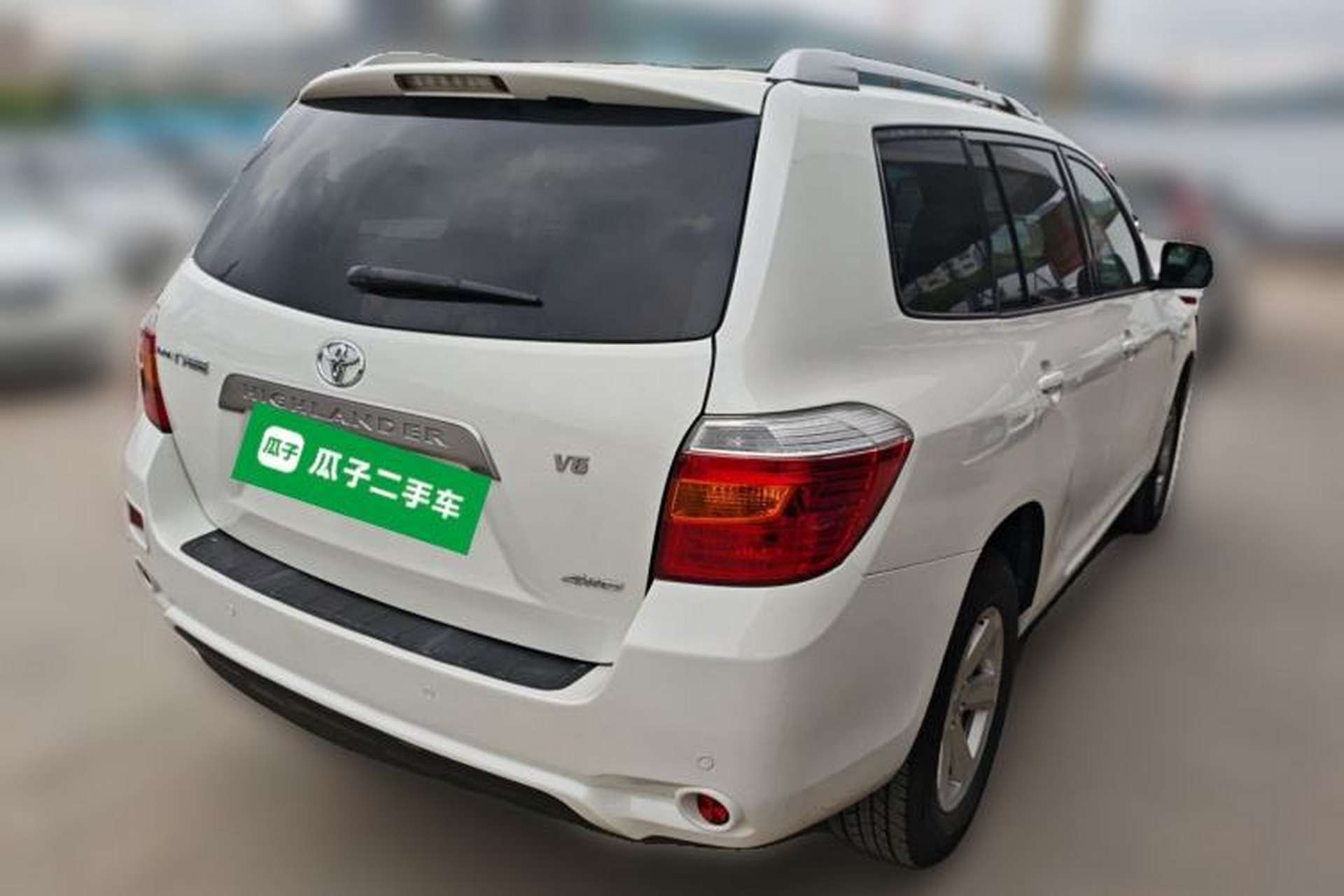Used Toyota Highlander 2009 3.5L 4x4 7-Seater Elite Edition Rear Right 45 Deg