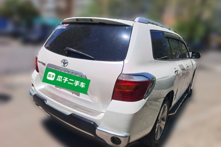 Used Toyota Highlander 2009 2.7L 2WD 7-Seater Elite Edition Rear Right 45 Deg