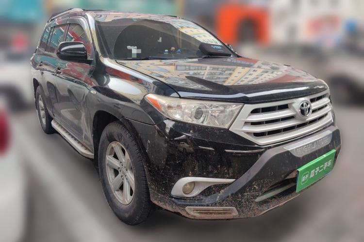 Used Toyota Highlander 2011 2.7L Two-Wheel Drive 5-Seater Elite Edition Front Right 45 Deg