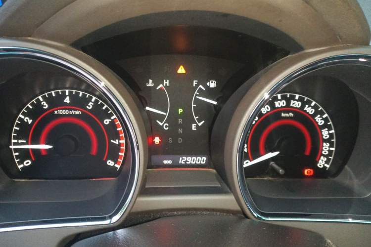 Used Toyota Highlander 2011 2.7L Two-Wheel Drive 7-Seater Luxury Edition Instrument Cluster