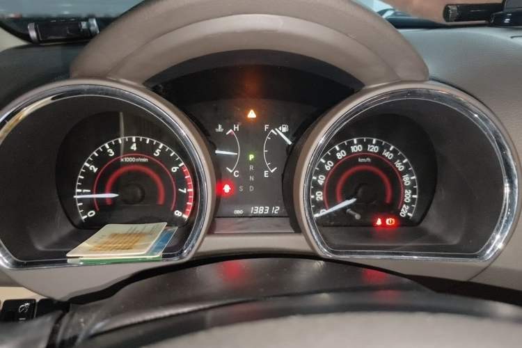 Used Toyota Highlander 2011 2.7L Two-Wheel Drive 7-Seater Luxury Edition Instrument Cluster