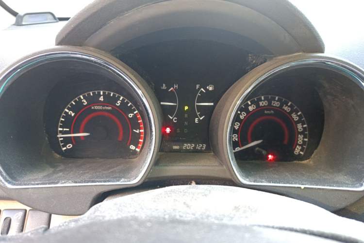 Used Toyota Highlander 2011 2.7L Two-Wheel Drive 5-Seater Elite Edition Instrument Cluster