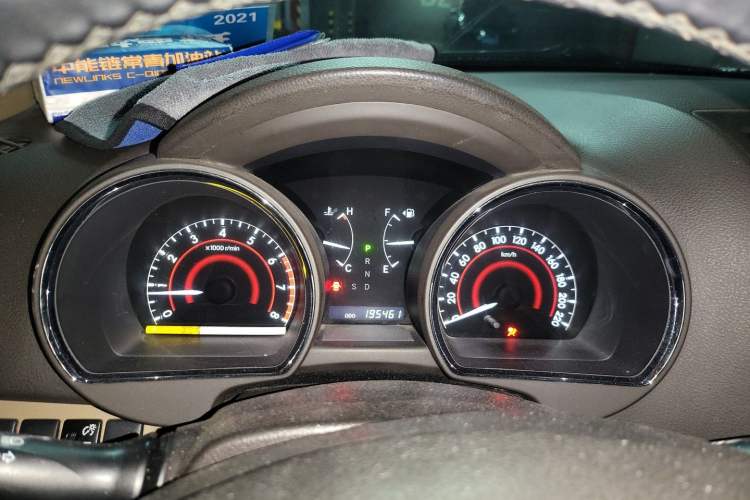 Used Toyota Highlander 2011 2.7L Two-Wheel Drive 7-Seater Luxury Navigation Edition Instrument Cluster