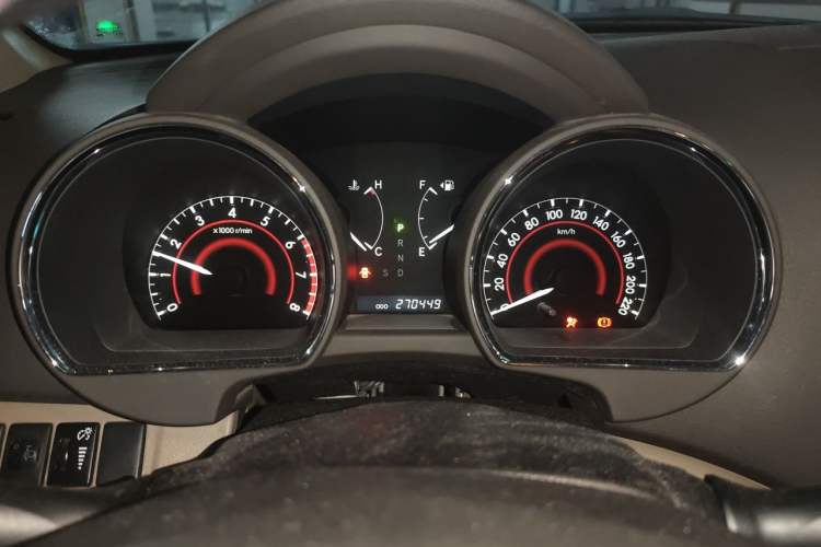 Used Toyota Highlander 2011 2.7L Two-Wheel Drive 7-Seater Luxury Navigation Edition Instrument Cluster
