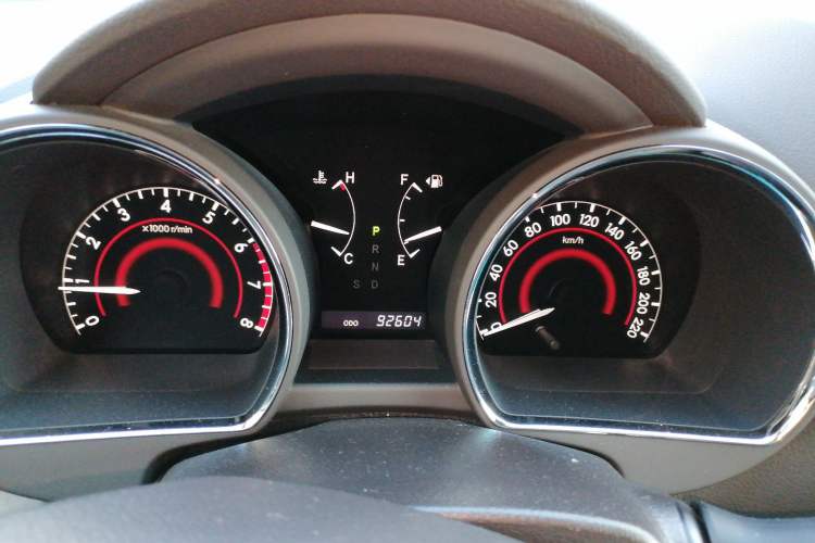Used Toyota Highlander 2011 2.7L Two-Wheel Drive 7-Seater Luxury Edition Instrument Cluster
