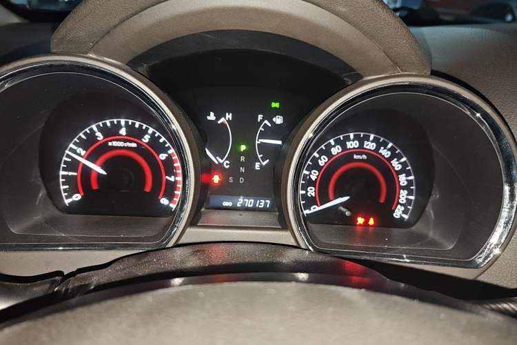 Used Toyota Highlander 2011 2.7L Two-Wheel Drive 7-Seater Luxury Navigation Edition Instrument Cluster
