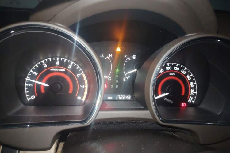 Used Toyota Highlander 2011 2.7L Two-Wheel Drive 7-Seater Luxury Edition Instrument Cluster