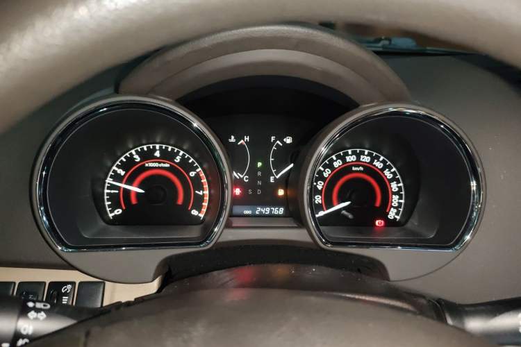 Used Toyota Highlander 2011 2.7L Two-Wheel Drive 7-Seater Elite Edition Instrument Cluster