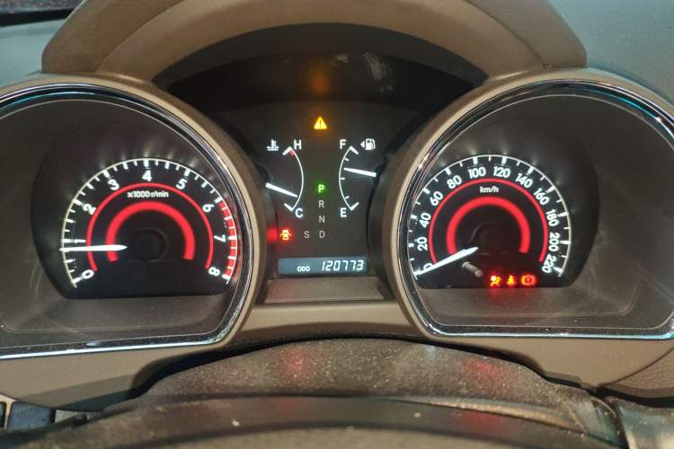 Used Toyota Highlander 2011 2.7L Two-Wheel Drive 7-Seater Luxury Edition Instrument Cluster