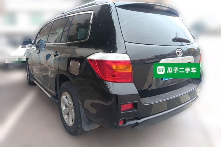 Used Toyota Highlander 2011 2.7L Two-Wheel Drive 5-Seater Elite Edition Rear Left 45 Deg