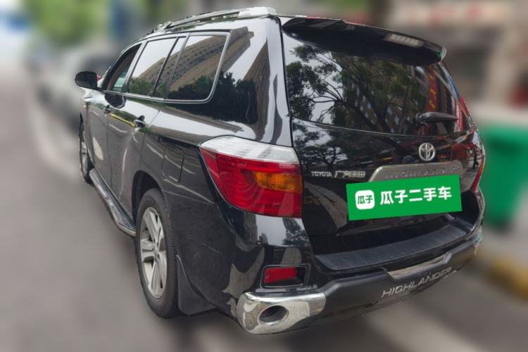 Used Toyota Highlander 2011 2.7L Two-Wheel Drive 7-Seater Luxury Edition Rear Left 45 Deg