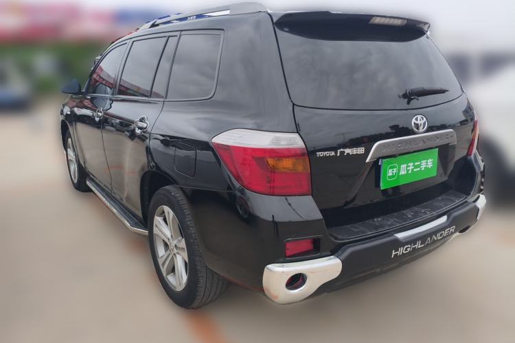 Used Toyota Highlander 2011 2.7L Two-Wheel Drive 5-Seater Sport Edition Rear Left 45 Deg