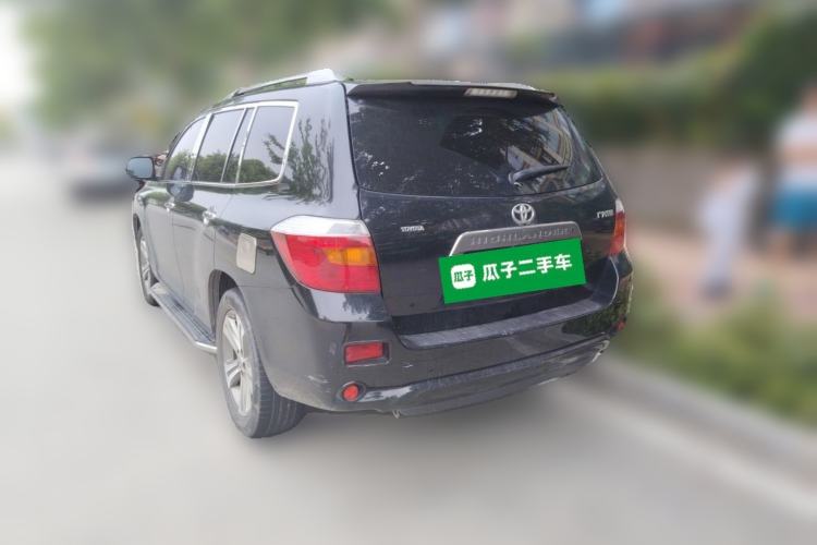 Used Toyota Highlander 2011 2.7L Two-Wheel Drive 7-Seater Elite Edition Rear Left 45 Deg