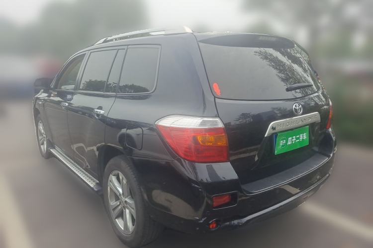 Used Toyota Highlander 2011 2.7L Two-Wheel Drive 5-Seater Elite Edition Rear Left 45 Deg