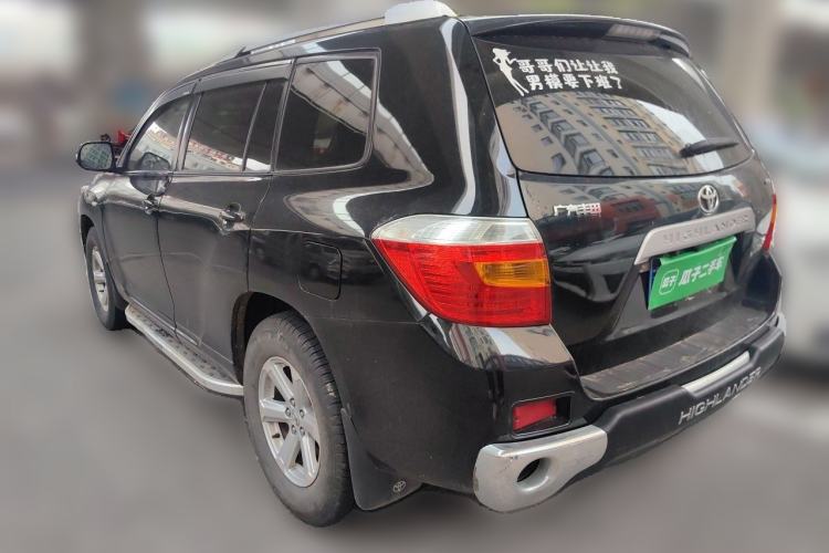 Used Toyota Highlander 2011 2.7L Two-Wheel Drive 5-Seater Elite Edition Rear Left 45 Deg