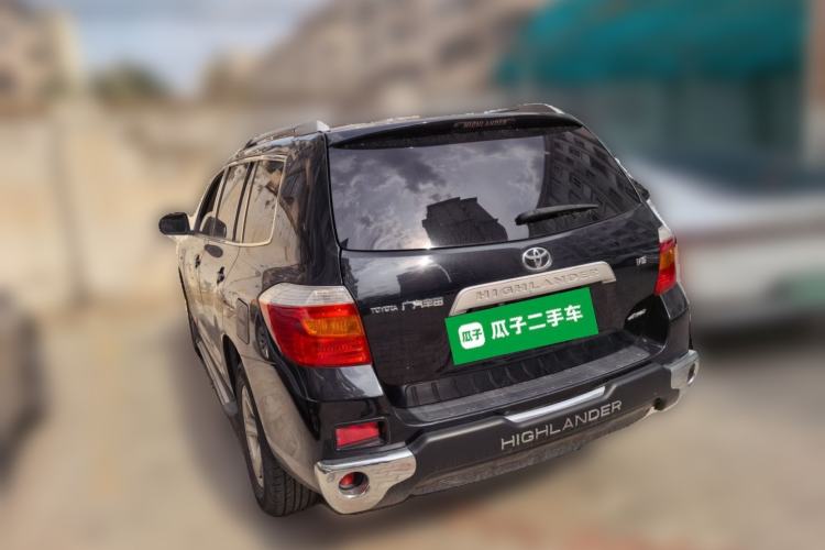Used Toyota Highlander 2011 2.7L Two-Wheel Drive 5-Seater Elite Edition Rear Left 45 Deg