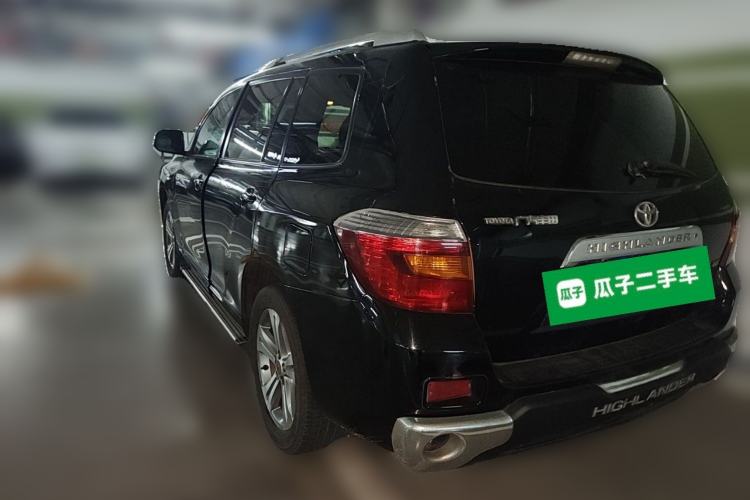 Used Toyota Highlander 2011 2.7L Two-Wheel Drive 7-Seater Luxury Navigation Edition Rear Left 45 Deg