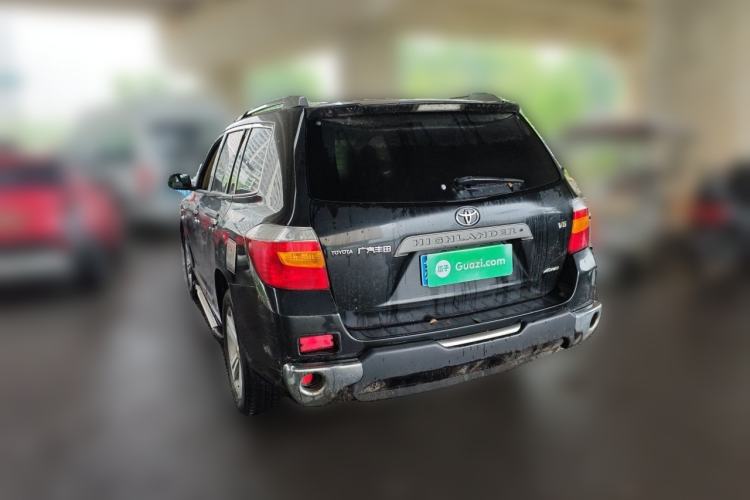 Used Toyota Highlander 2011 2.7L Two-Wheel Drive 7-Seater Luxury Edition Rear Left 45 Deg