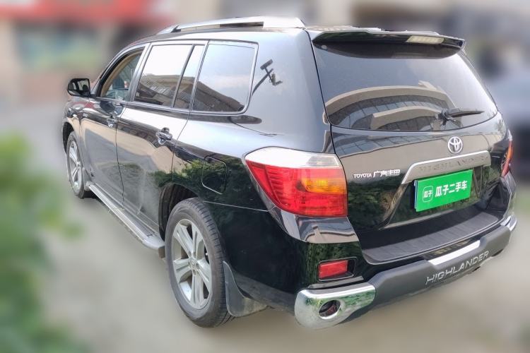 Used Toyota Highlander 2011 2.7L Two-Wheel Drive 7-Seater Luxury Edition Rear Left 45 Deg