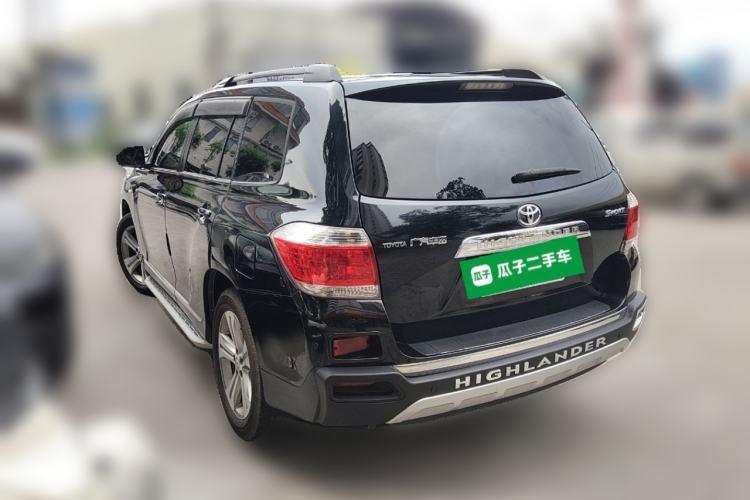 Used Toyota Highlander 2011 2.7L Two-Wheel Drive 7-Seater Luxury Edition Rear Left 45 Deg