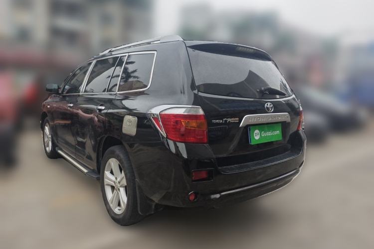 Used Toyota Highlander 2011 2.7L Two-Wheel Drive 7-Seater Supreme Edition Rear Left 45 Deg