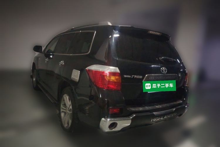 Used Toyota Highlander 2011 2.7L Two-Wheel Drive 7-Seater Luxury Edition Rear Left 45 Deg