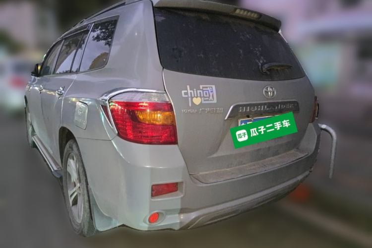Used Toyota Highlander 2011 2.7L Two-Wheel Drive 7-Seater Luxury Edition Rear Left 45 Deg