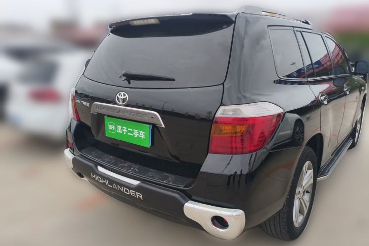 Used Toyota Highlander 2011 2.7L Two-Wheel Drive 5-Seater Sport Edition Rear Right 45 Deg
