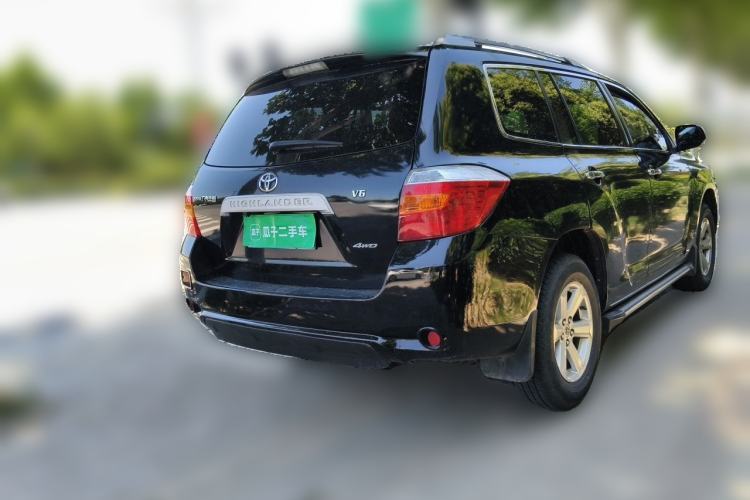 Used Toyota Highlander 2011 2.7L Two-Wheel Drive 5-Seater Elite Edition Rear Right 45 Deg
