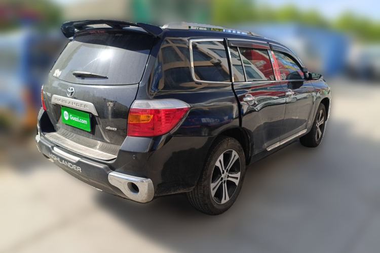 Used Toyota Highlander 2011 2.7L Two-Wheel Drive 5-Seater Elite Edition Rear Right 45 Deg