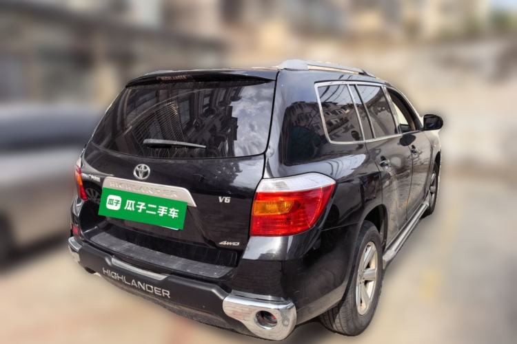 Used Toyota Highlander 2011 2.7L Two-Wheel Drive 5-Seater Elite Edition Rear Right 45 Deg