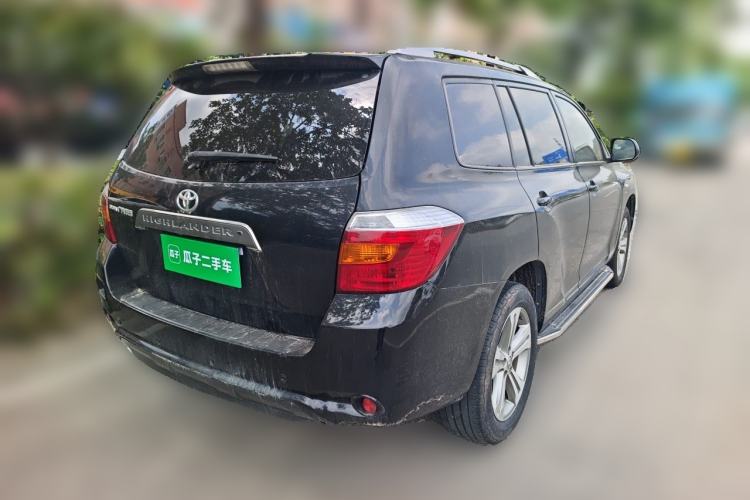 Used Toyota Highlander 2011 2.7L Two-Wheel Drive 5-Seater Sport Edition Rear Right 45 Deg