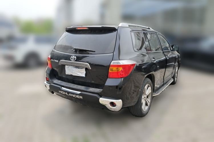 Used Toyota Highlander 2011 2.7L Two-Wheel Drive 7-Seater Luxury Edition Rear Right 45 Deg