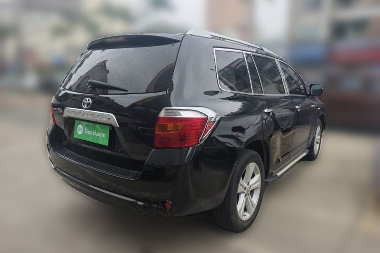 Used Toyota Highlander 2011 2.7L Two-Wheel Drive 7-Seater Supreme Edition Rear Right 45 Deg