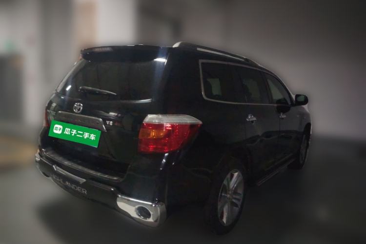 Used Toyota Highlander 2011 2.7L Two-Wheel Drive 7-Seater Luxury Edition Rear Right 45 Deg
