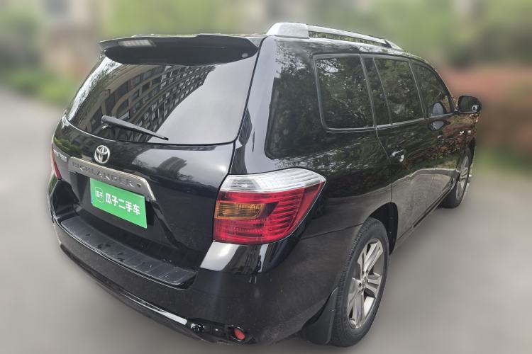 Used Toyota Highlander 2011 2.7L Two-Wheel Drive 7-Seater Elite Edition Rear Right 45 Deg
