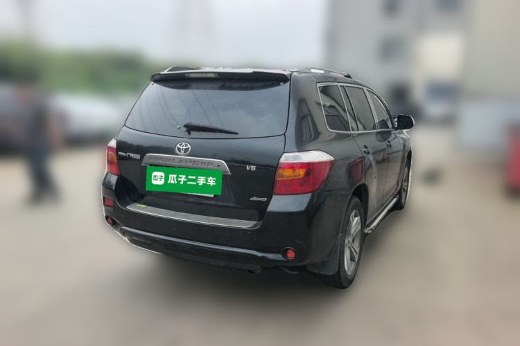Used Toyota Highlander 2011 2.7L Two-Wheel Drive 7-Seater Luxury Navigation Edition Rear Right 45 Deg
