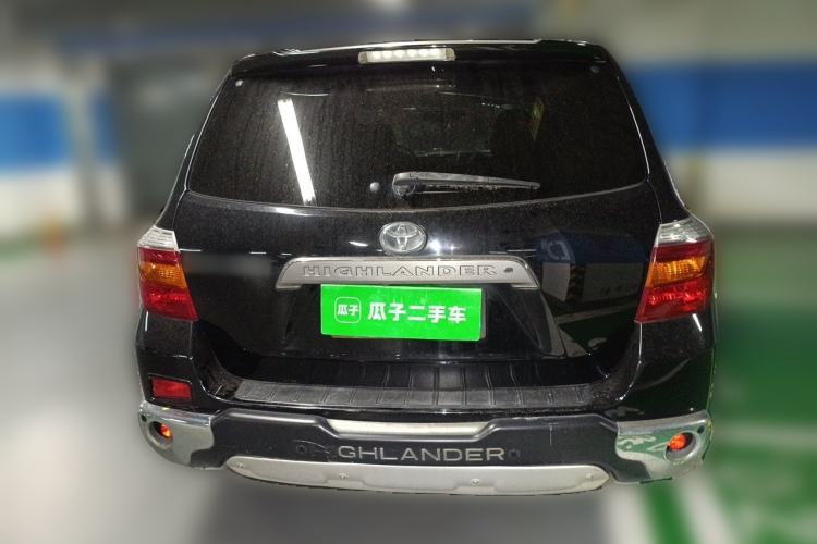 Used Toyota Highlander 2011 2.7L Two-Wheel Drive 7-Seater Luxury Navigation Edition Rear