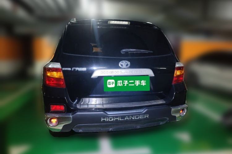Used Toyota Highlander 2011 2.7L Two-Wheel Drive 7-Seater Elite Edition Rear