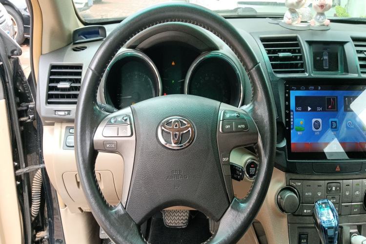 Used Toyota Highlander 2011 2.7L Two-Wheel Drive 7-Seater Luxury Navigation Edition Steering Wheel
